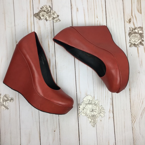 Kork-Ease Shoes - Korks by Kork-Ease Red Leather Pumps